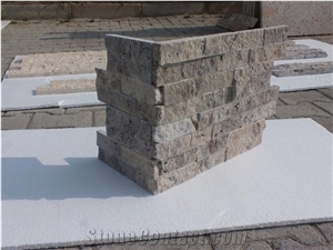 Coffee Travertine/Yellow Travertine/Coffee Travertine Culture Stone/Coffee Travertine Culture Stone/Coffee Travertine Panels/Coffee Travertine Ledgestone