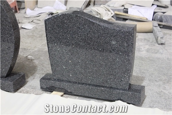 Dark Green Granite/Porphyry, Tombstone & Monument, Gravestone & Headstone,China Dark Green,Grey Porphyry
