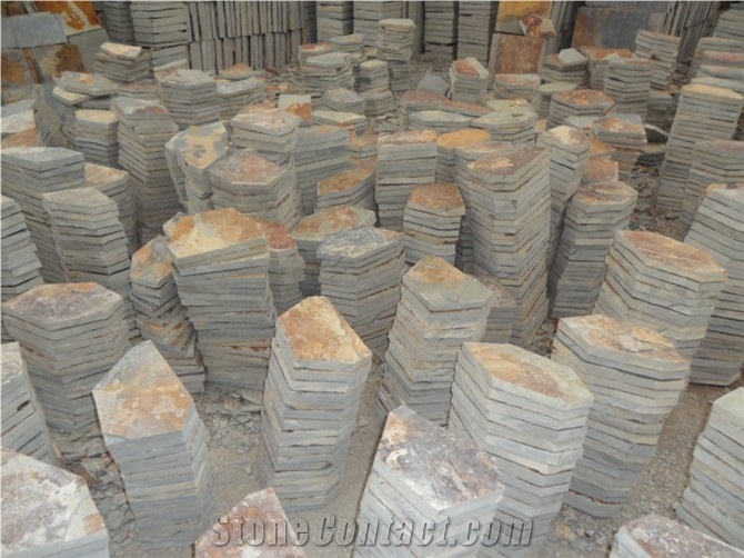 Foot Steps Slates Flagstone , Slate