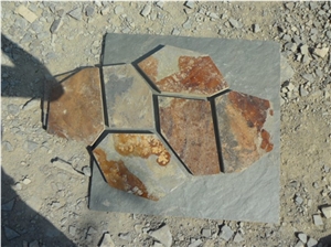 Foot Steps Slates Flagstone , Slate