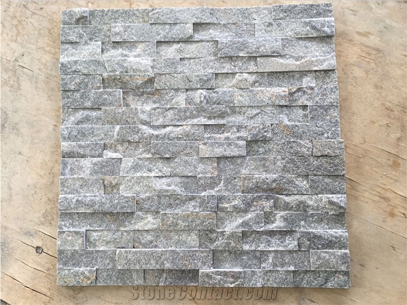 Green Quartzite Cultured Stone, Decorative Green Stone Veneer,Quartzite Green Wall Stone Ledge Stone, Green Shinning Cheap Stone Veneer