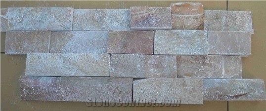 Pink Quartzite/Stone Veneer/Wall Cladding