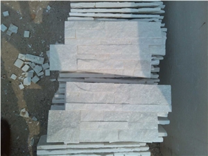 Pure White Quartzite,Culture Stone,Chinese Culture Stone,Wall Cladding,Ledge Stone