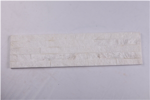 Pure White Quartzite,Cultured Stone,Feature Wall,Ledge Stone,Wall Cladding