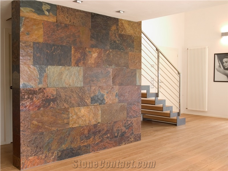 Rusty Slate Culture Stone/Wall Cladding/Ledge Stone/Thin Stone Veneer