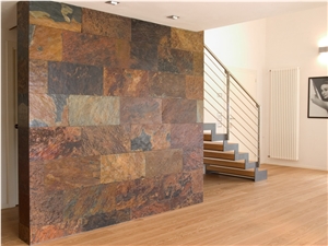 Rusty Slate Culture Stone/Wall Cladding/Ledge Stone/Thin Stone Veneer