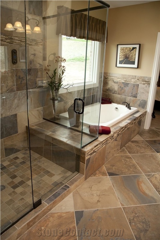 Rusty Slate Culture Stone/Wall Cladding/Ledge Stone/Thin Stone Veneer