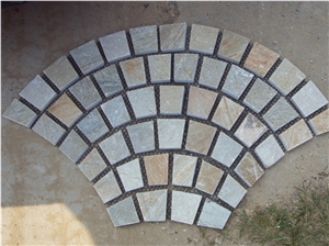 Slate Mosaic ,Mosaic Slate Cultured Stone, Wall Cladding & Covering, Stacked Stone Veneer, Ledge Stone,Wall Decor, Wall Panel,Multicolor Mosaic
