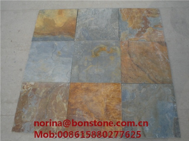 Slate Tiles, Slate Flooring, Slate Floor Tile on Sale, Rusty Slate Slabs & Tiles, China Rusty Roofing Tile, Rusty Slate Roofing Tiles, Rusty Slate Tile&Slabs/Chinese Slate Floor Tiles/China Slate Wall