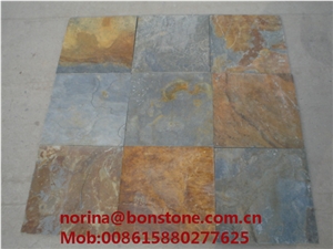 Slate Tiles, Slate Flooring, Slate Floor Tile on Sale, Rusty Slate Slabs & Tiles, China Rusty Roofing Tile, Rusty Slate Roofing Tiles, Rusty Slate Tile&Slabs/Chinese Slate Floor Tiles/China Slate Wall