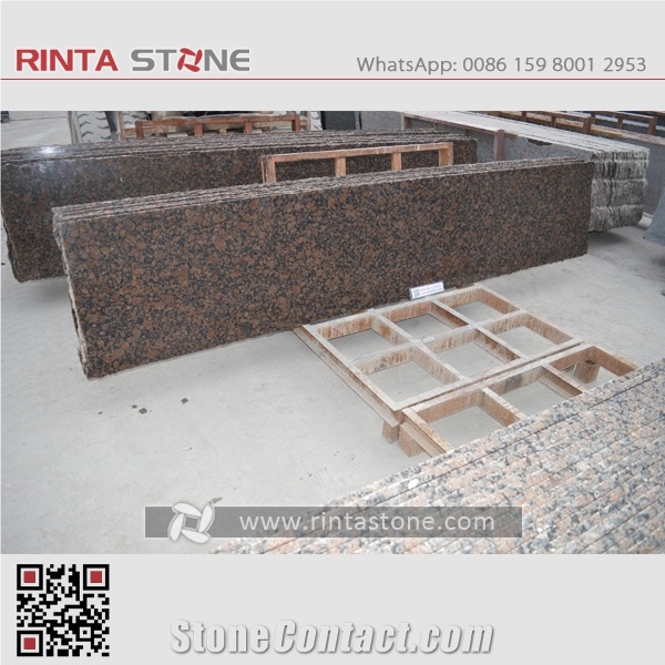 Baltic Red Granite Washing Countertops Bath Vanity Tops