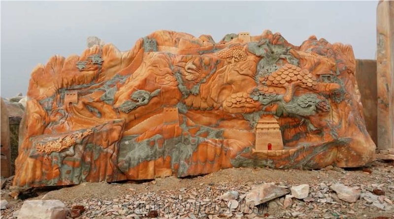 Cloudy Rosa Marble,Relief Design,Marble Shadow