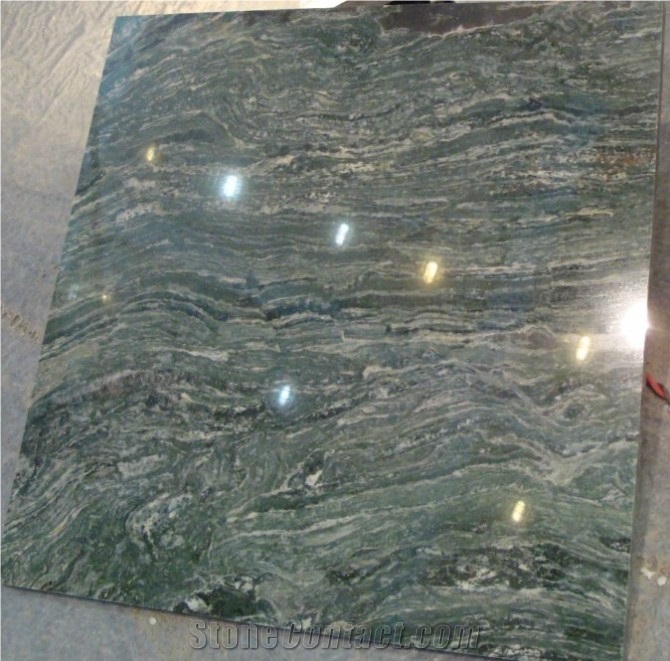 Emerald Green Granite Tiles & Slabes,Green Wall Covering