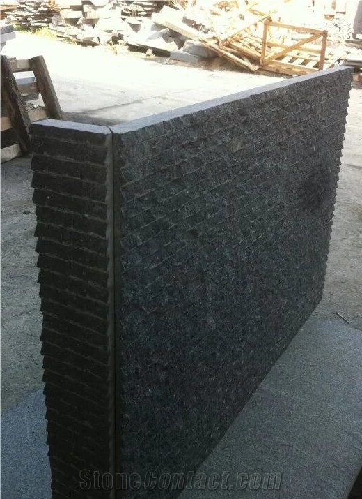 G684 Granite Walling Stone,Building Ornaments,Black Wall Cladding,Tiles