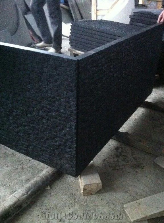 G684 Granite Walling Stone,Building Ornaments,Black Wall Cladding,Tiles