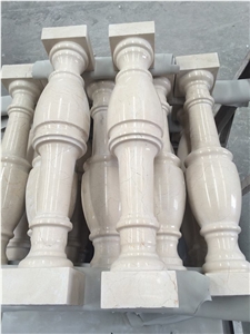 Volakas Marble Balustrade, Marble Handrail