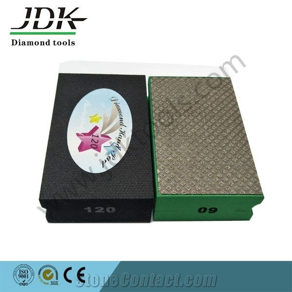 Diamond Hand Pad, Electroplated Diamond Hand Polishing Pads, Hand Polshing Pads, Resin Hand Pads