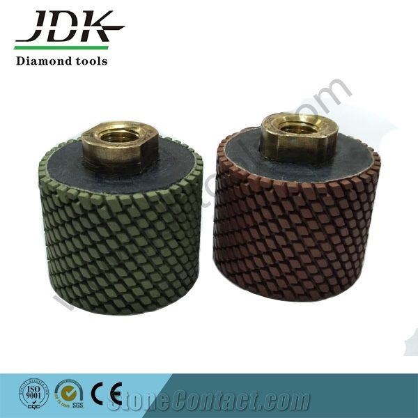 Diamond Resin Filleddrum Wheel, Resin Filled Zero Tolerance Wheels, Granite Marble Sink Polishing Drum Wheel, Diamond Grinding Drum Wheel