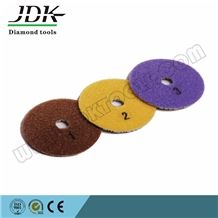 Hot Sell 3 Step Polishing Pads, Wet/Dry Diamond Polishing Pads for Granite,Marble Concrete and Enginner Stone, Resin Polishing Pad