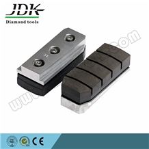 Made in China Diamond Fickert Abrasive with Water Groove, Diamond Grinding Block, Diamond Brick, Sharp Diamond Grinding Shoe for Granite