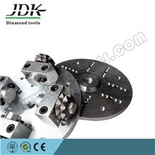 Rotary Bush Hammer Plated with Roller Segments,Diamond Bush Hammer Tools for Granite Marble and Other Stone Surface, Bush Hammer Wheels
