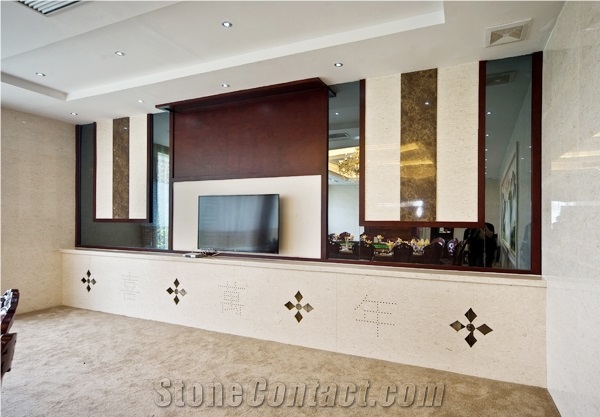 New Marble Stone Turkey Moon Cream Marble