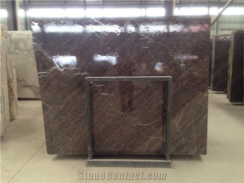 Popular New Marble Stone Ocean Red Marble Tile and Slabs
