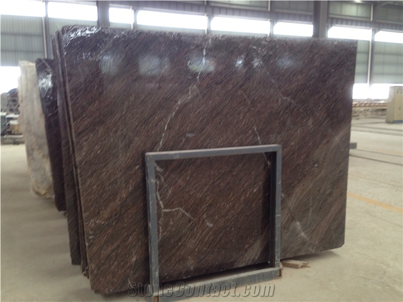 Popular New Marble Stone Ocean Red Marble Tile and Slabs