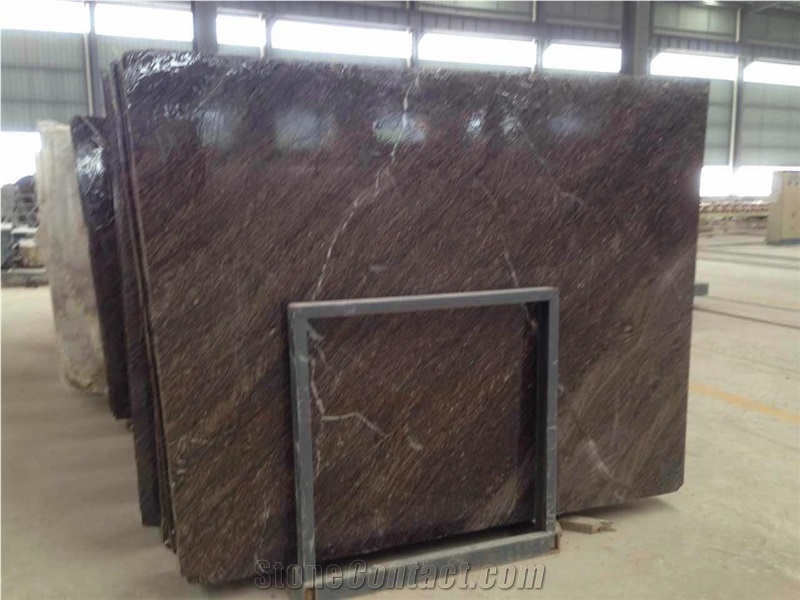 Popular New Marble Stone Ocean Red Marble Tile and Slabs