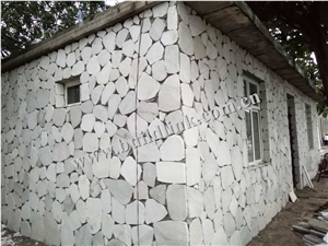 White Quartzite Crazy Walling