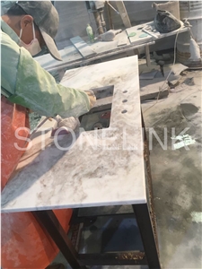 Bianco Oro Custom Vanity Tops, China Carrara Oro Vanity Tops