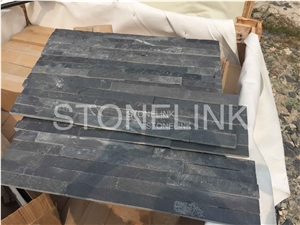 Black Slate Ledge Stone, Black Culture Stone Wall Cladding Black Slate Ledge Stone, Black Culture Stone Wall Cladding