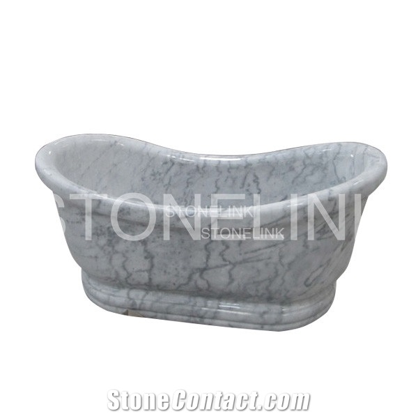 White Marble Bathtubs, Natural Stone Bath Tub, Commerical Hotel Bath Tub