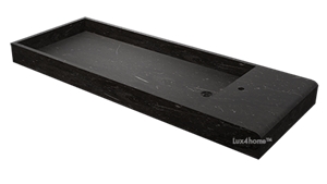 Black Marble Stone Sink Extemplo