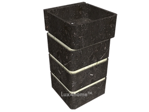 Black&White Marble Sink Puella