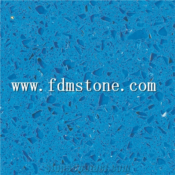 Crystal Light Grey Quartz Big Slab, Artificial Stone Crazy Flower Vein Cut to Size