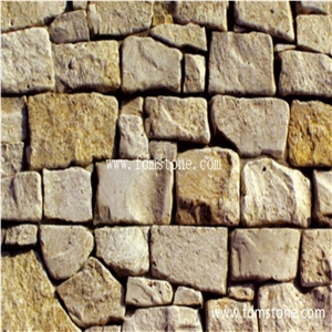 Forest Green Quartz Culture Brick,Random Size Loose Piece Stacked Stone