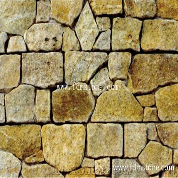 Golden Quartz Cheap Exterior Wall Panel