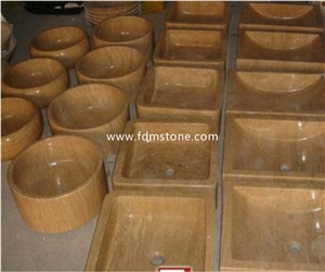 Irregular Honey Onyx Stone Bathroom Vessel Sink,Translucent Onyx Sink,Small Vessel Sink Bowl, Thin Stone Vessel Sinks