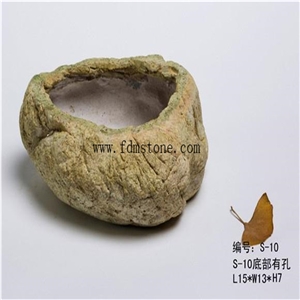 Mini Chinese Vase for Home Deco,Natural Mineral Art Mini Flower Pot