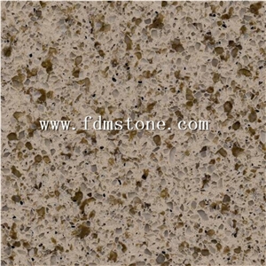 Mouse Brown Quartz Big Slab,Multicolour Yellow Series Artificial Quartz Engineered Size