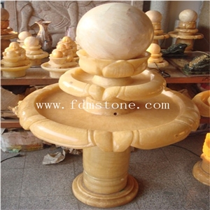 Small Stone Roating Ball Fountains,Mini Size Outdoor Ball Fountain,Water Fountain Rolling Ball Decoration