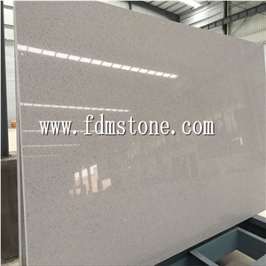 Starfish Beige Quartz Big Slab and Tiles,Crystal Beige Man Made Stone