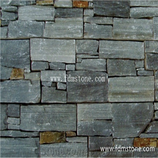 Tumbled Beige White Travertine Thick Wall Cladding,Loose Rock Pattern