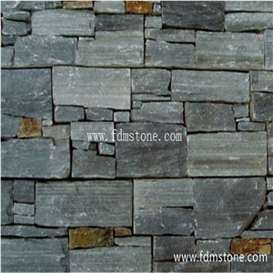 Tumbled Beige White Travertine Thick Wall Cladding,Loose Rock Pattern