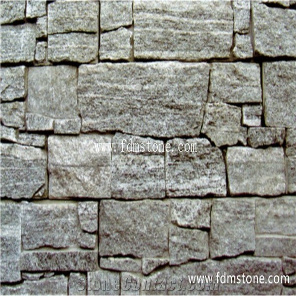 Tumbled Beige White Travertine Thick Wall Cladding,Loose Rock Pattern