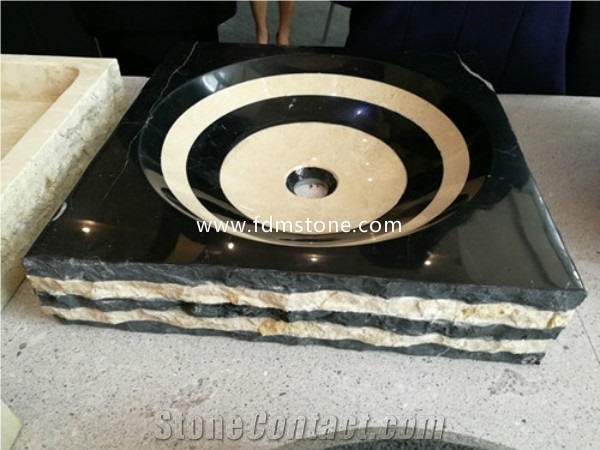 White Onyx Bathroom Round Sinks and Basins,Countertop Sink