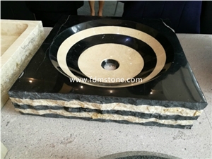 White Onyx Bathroom Round Sinks and Basins,Countertop Sink