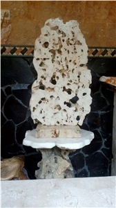 Abstract Natural Marble Arts Garden Ornaments