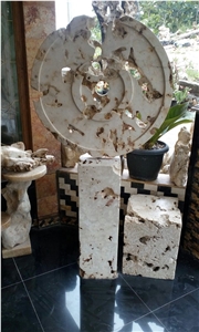 Abstract Natural Marble Arts Garden Ornaments